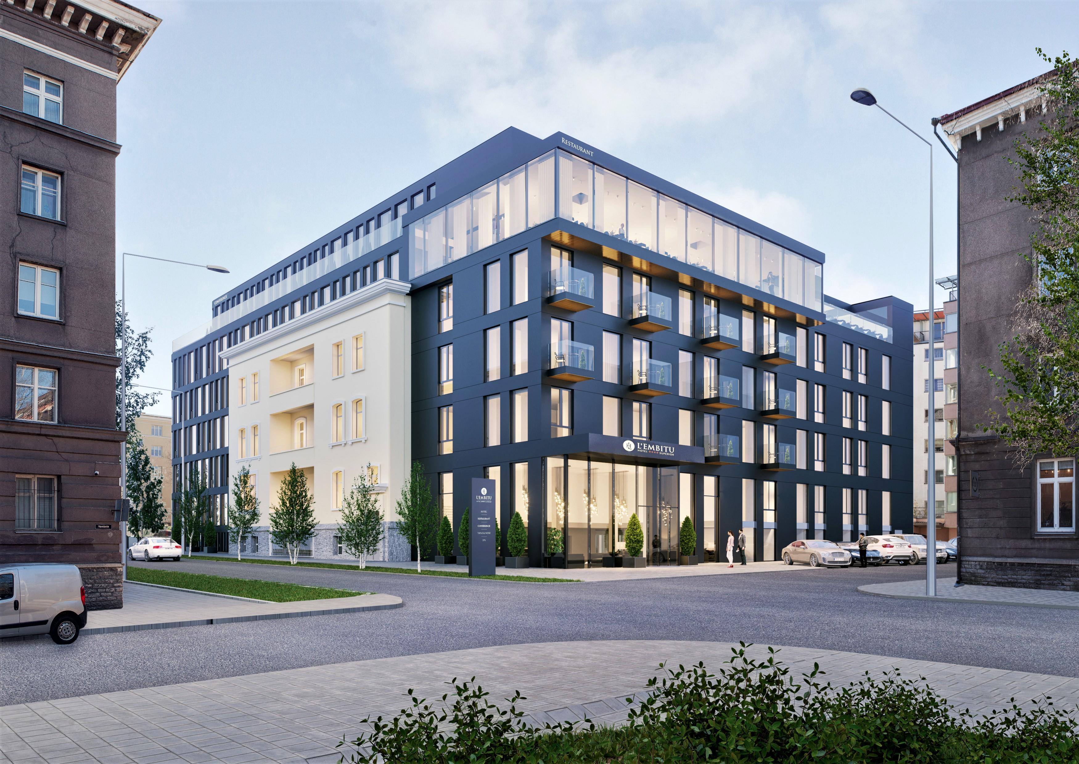 Movenpick Hotel Tallin Exterior foto
